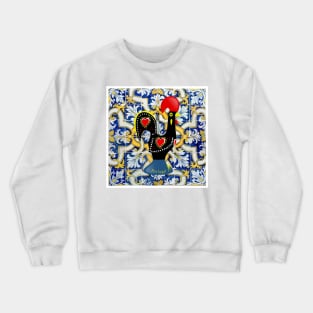 Galo de Barcelos, Portugal Crewneck Sweatshirt